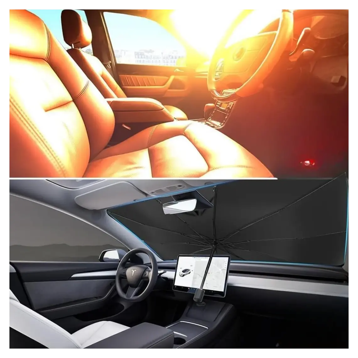 Universal Umbrella Windshield Shade