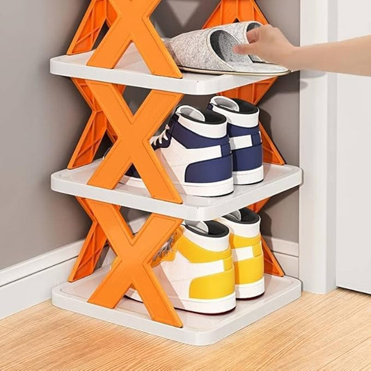 5-Layer Stylish Adjustable Shoe Rack
