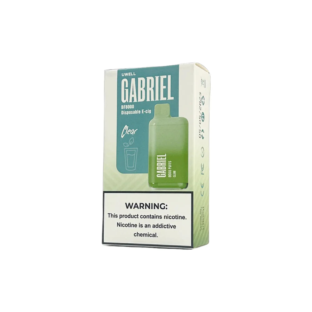 UWELL Gabriel Disposable Clear | BF8000 Puffs