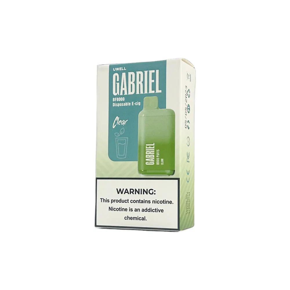 UWELL Gabriel Disposable Clear | BF8000 Puffs