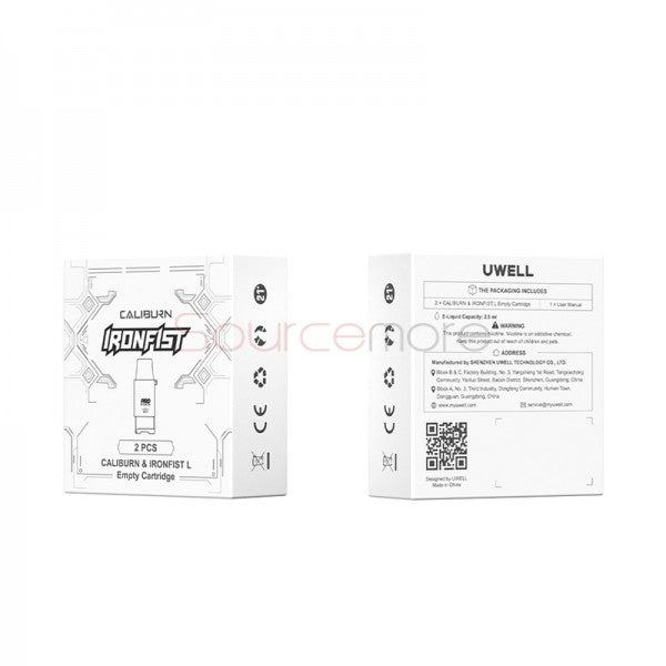 Uwell Caliburn & Ironfist L Empty Cartridge