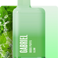 UWELL Gabriel Disposable Clear | BF8000 Puffs