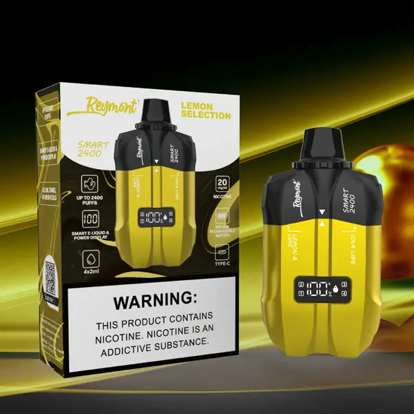 REYMONT SMART POWER LED DISPLAY | 2400 Puffs