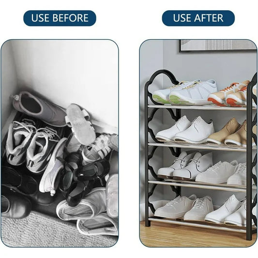 4-Tier Non Breakable Shoe Organizer