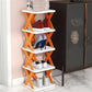 5-Layer Stylish Adjustable Shoe Rack