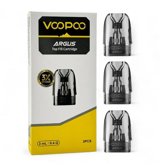 VOOPOO ARGUS REPLACEMENT 3ML CARTRIDGES (0.4 ohm) - 1 Pc