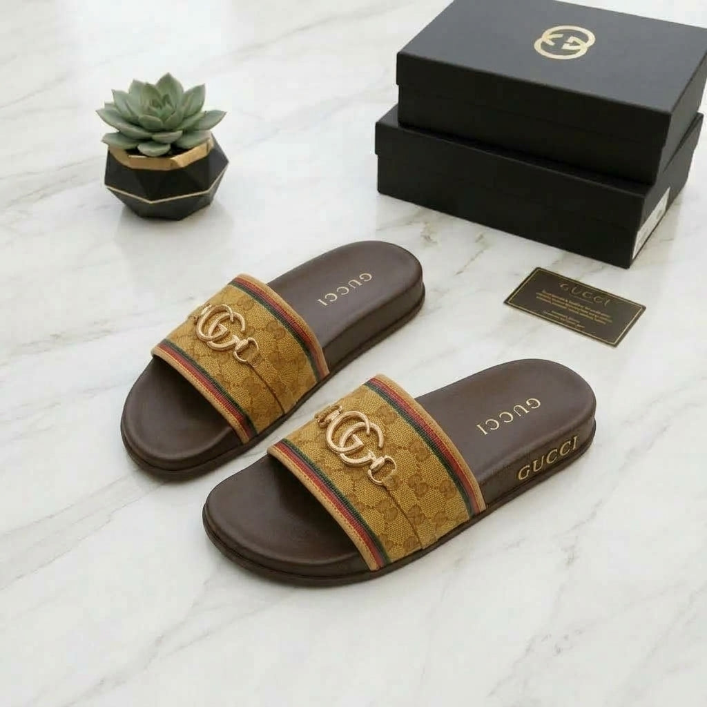 GUCCI Designer Slides for Men