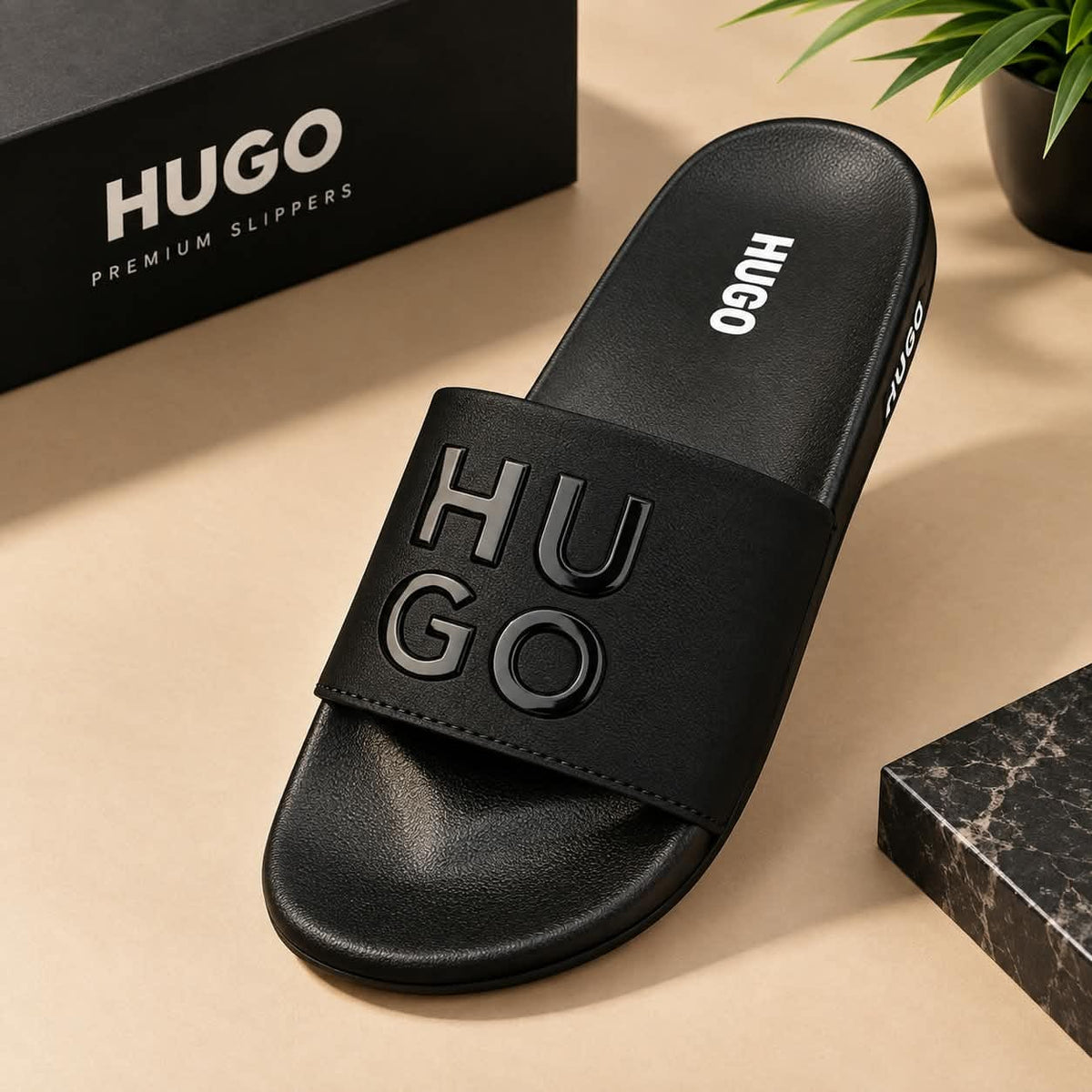 HUGO Designer Slides for Men