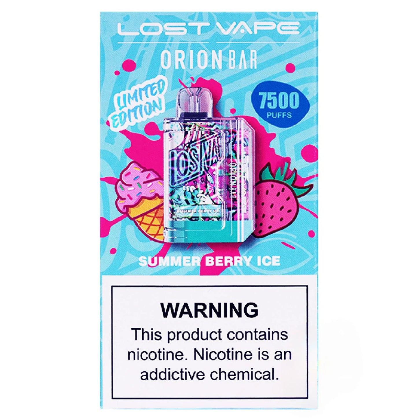 Summer Berry Ice Orion Bar Disposable | 7500 Puffs