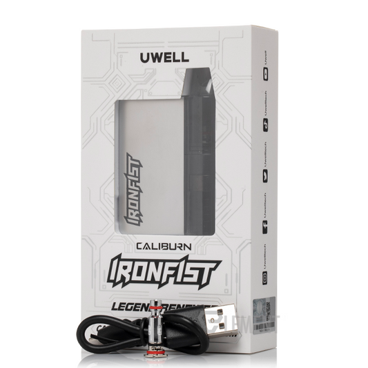 Caliburn IronFist with 30ml Flavour & Extra Tank FREE! 💚